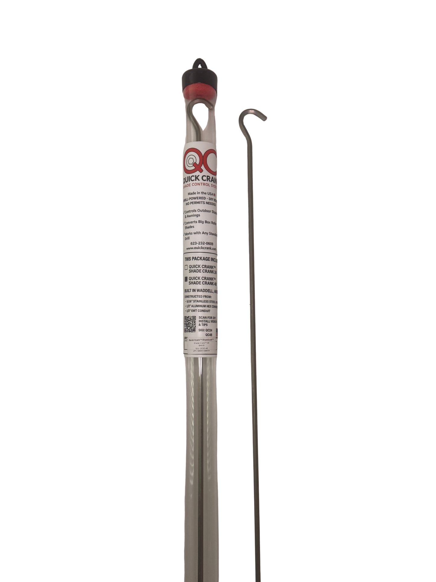 Quick Crank™ 48 Drill-Powered Shade Tool