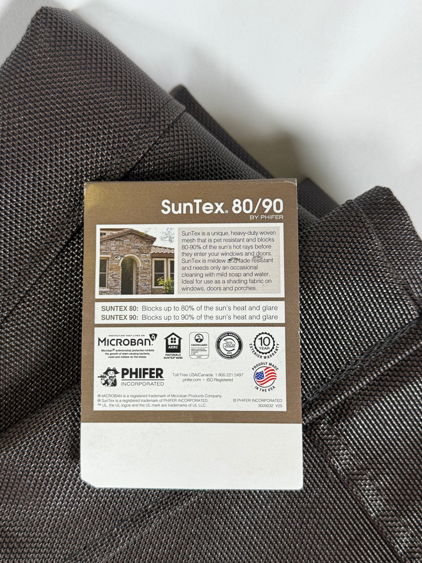 ShadeLock™ SunTex® 90 Shade Panel